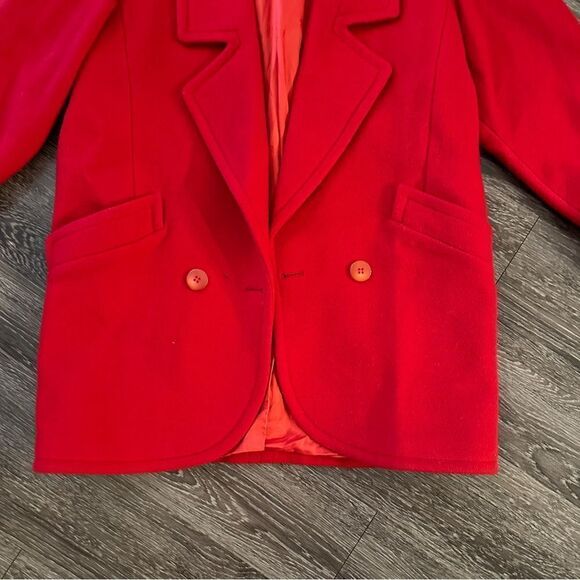 Louis Feraud vintage red jacket - Picture 2 of 12